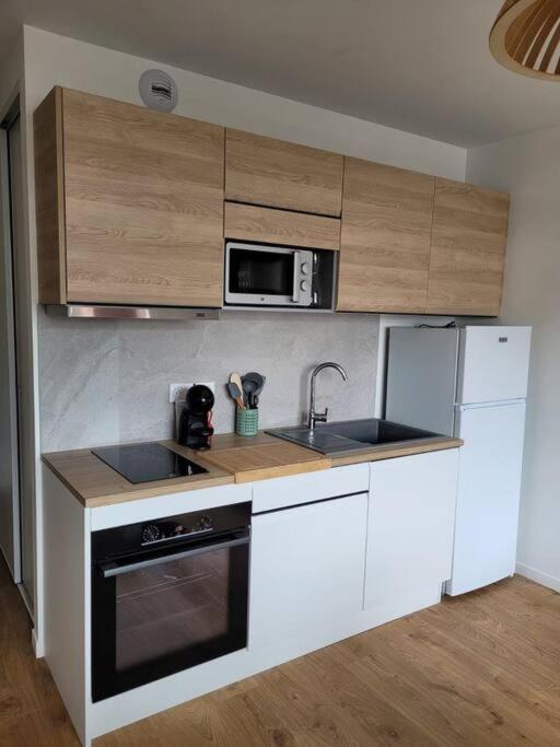 Studio 2 Voyageurs Au Coeur De Ville Sallanches Exteriér fotografie