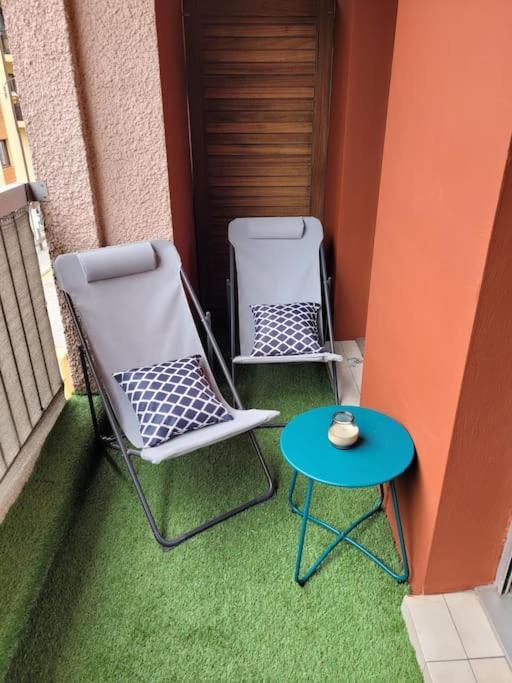 Studio 2 Voyageurs Au Coeur De Ville Sallanches Exteriér fotografie